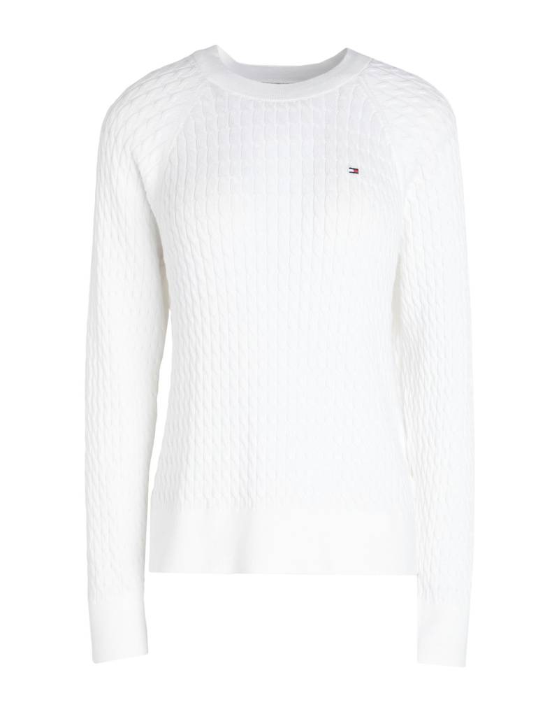 TOMMY HILFIGER Pullover Damen Weiß von TOMMY HILFIGER
