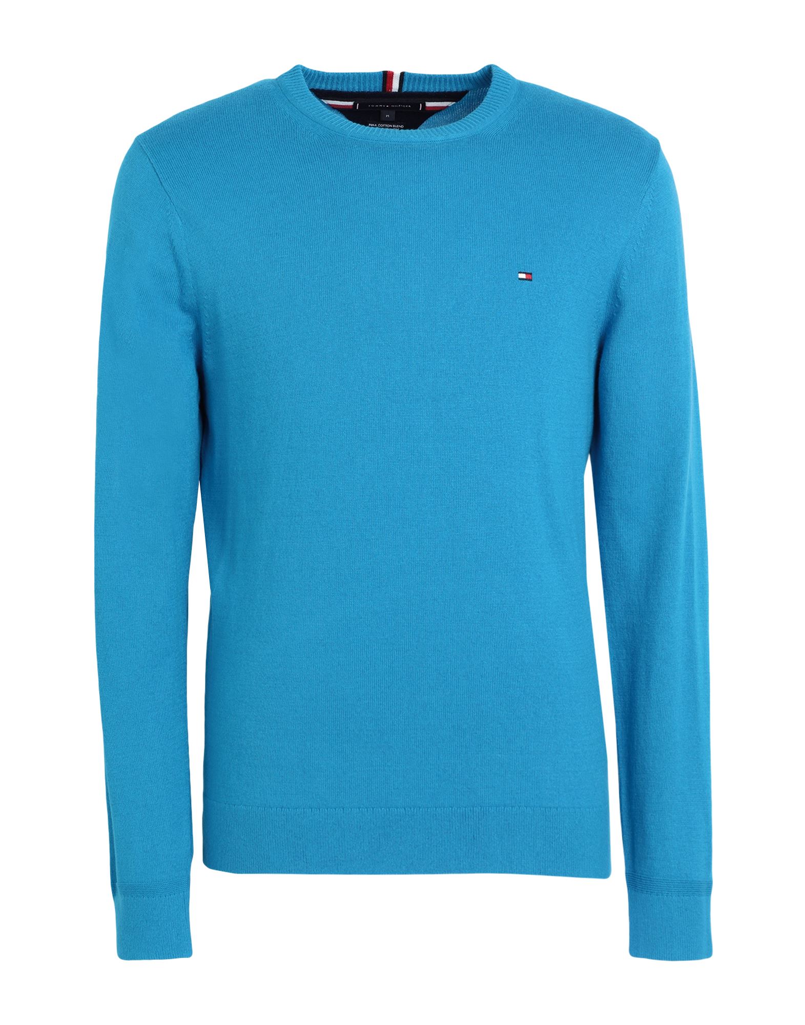 TOMMY HILFIGER Pullover Herren Azurblau von TOMMY HILFIGER