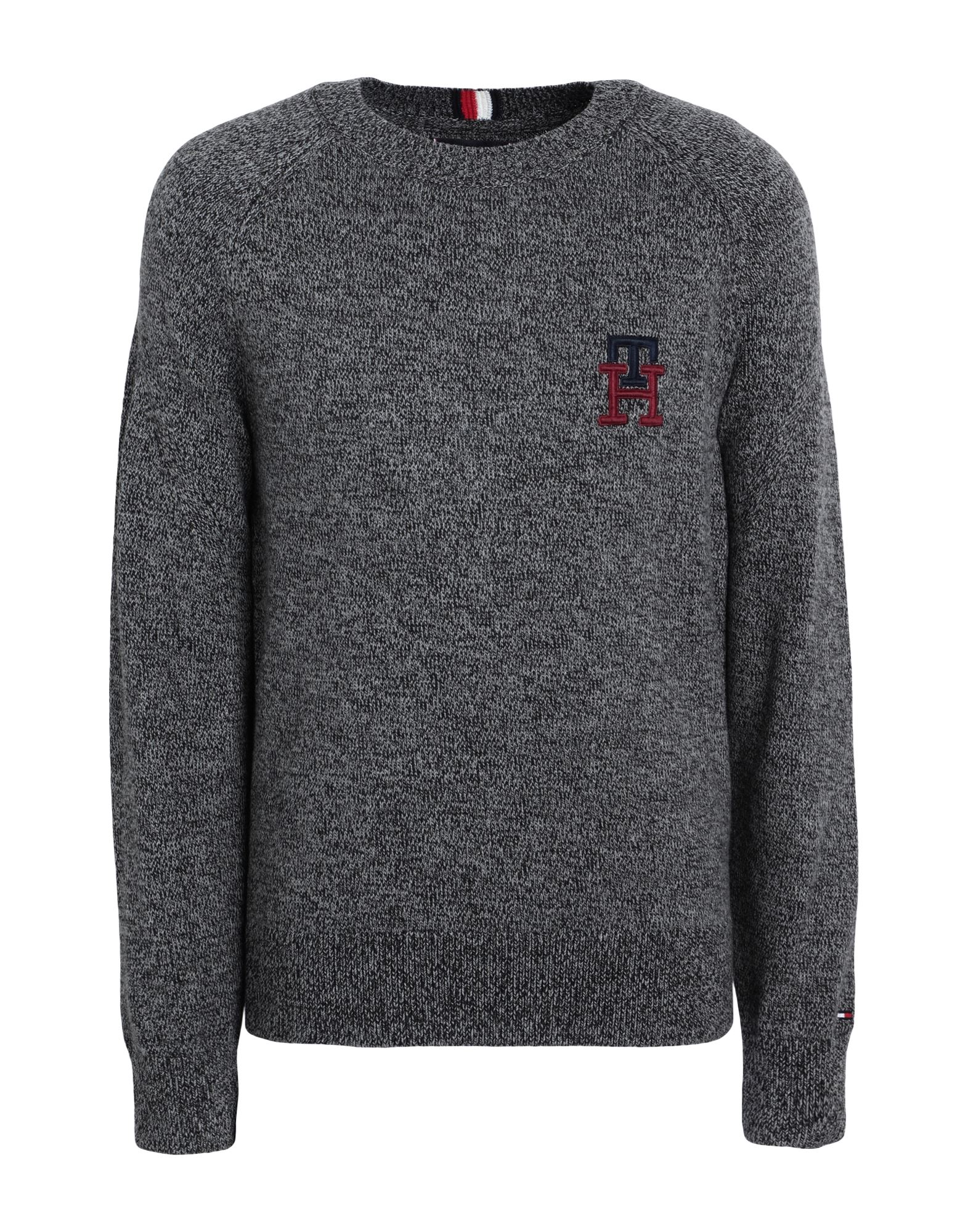TOMMY HILFIGER Pullover Herren Blei von TOMMY HILFIGER