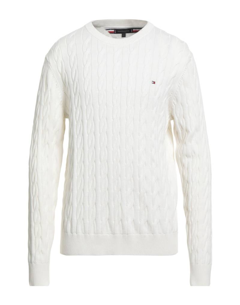 TOMMY HILFIGER Pullover Herren Cremeweiß von TOMMY HILFIGER