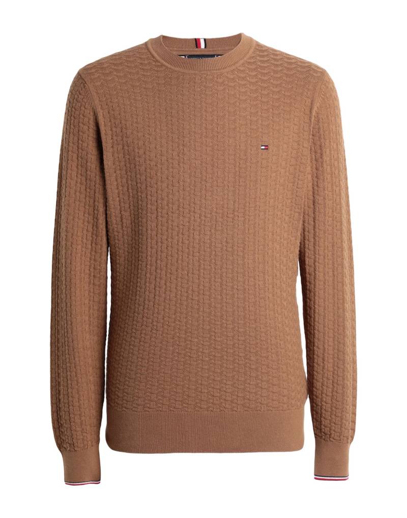 TOMMY HILFIGER Pullover Herren Kamel von TOMMY HILFIGER