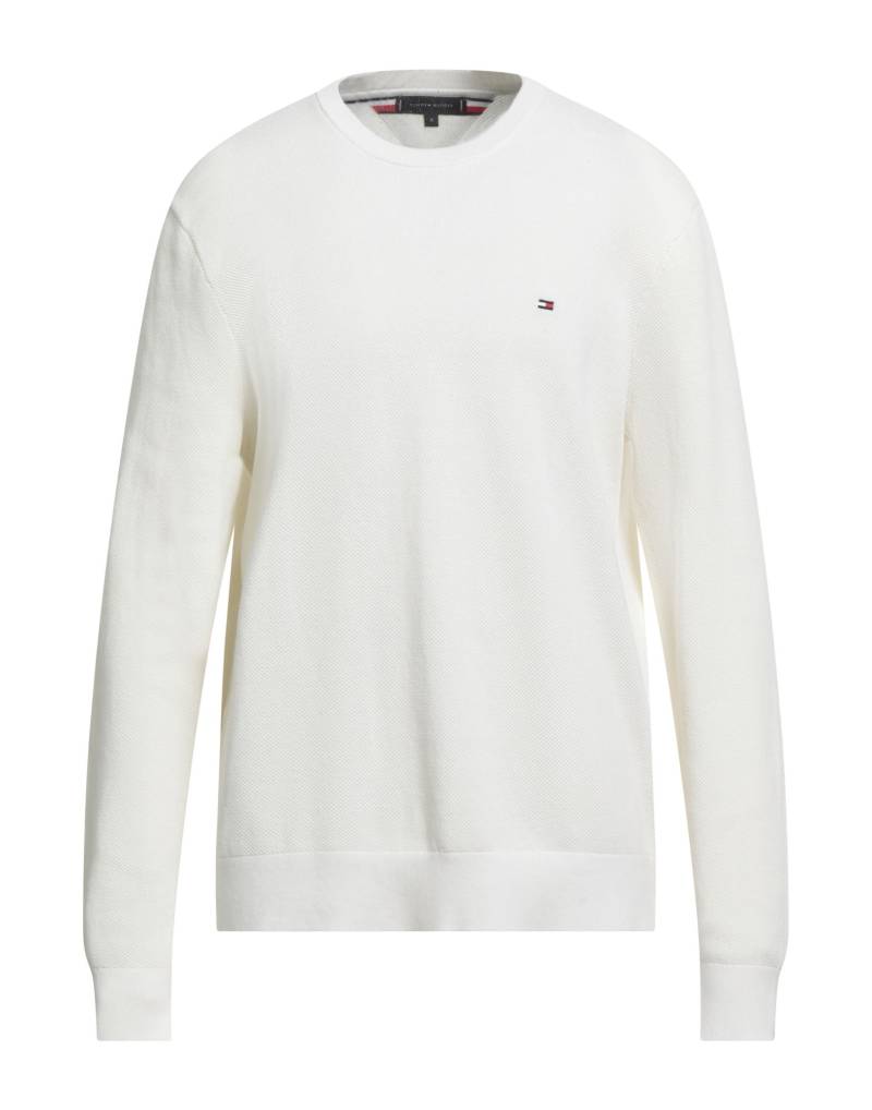 TOMMY HILFIGER Pullover Herren Weiß von TOMMY HILFIGER
