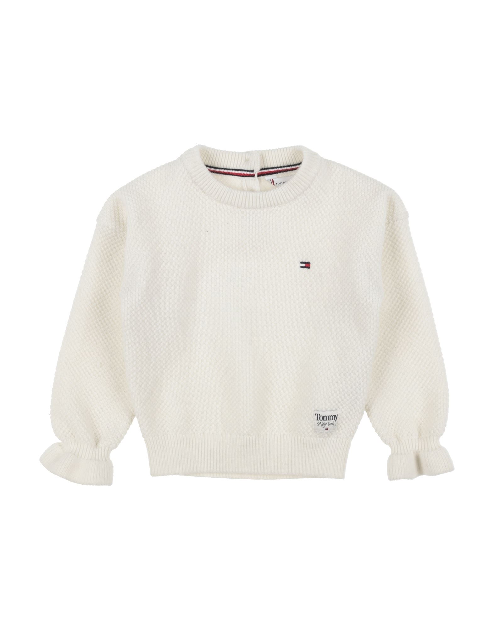 TOMMY HILFIGER Pullover Kinder Cremeweiß von TOMMY HILFIGER