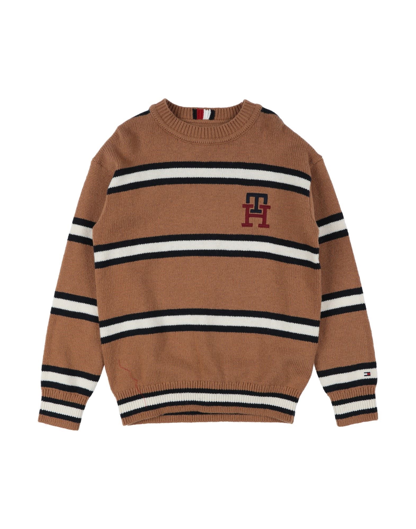 TOMMY HILFIGER Pullover Kinder Kamel von TOMMY HILFIGER