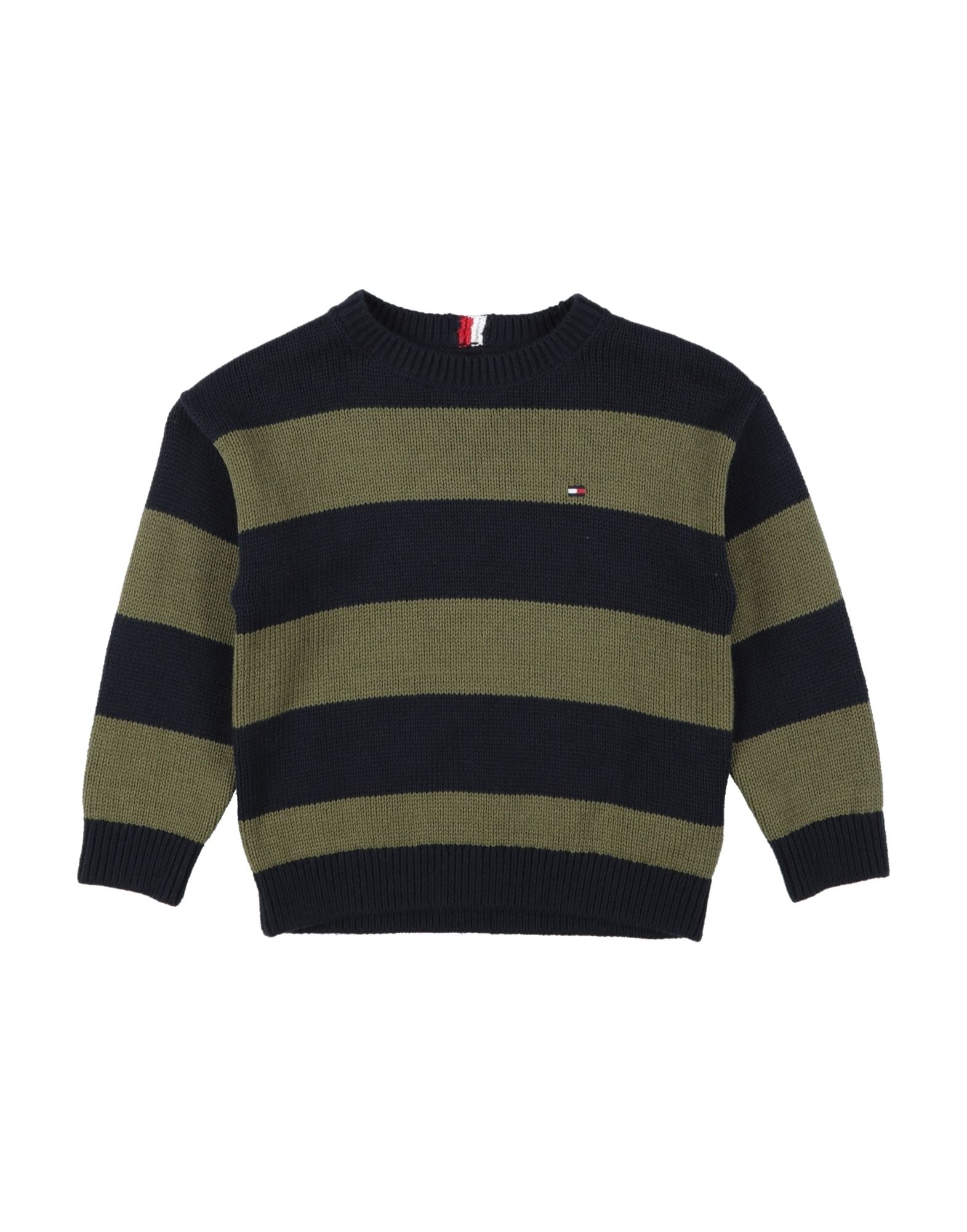 TOMMY HILFIGER Pullover Kinder Militärgrün von TOMMY HILFIGER