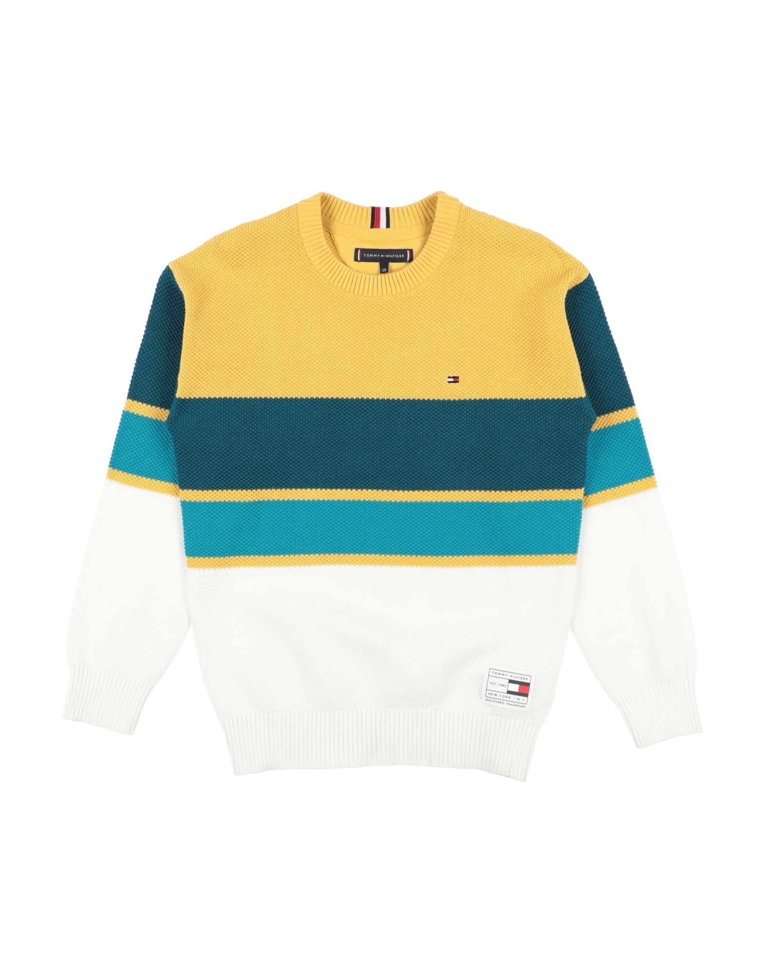 TOMMY HILFIGER Pullover Kinder Ocker von TOMMY HILFIGER