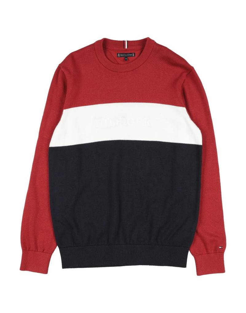 TOMMY HILFIGER Pullover Kinder Ziegelrot von TOMMY HILFIGER