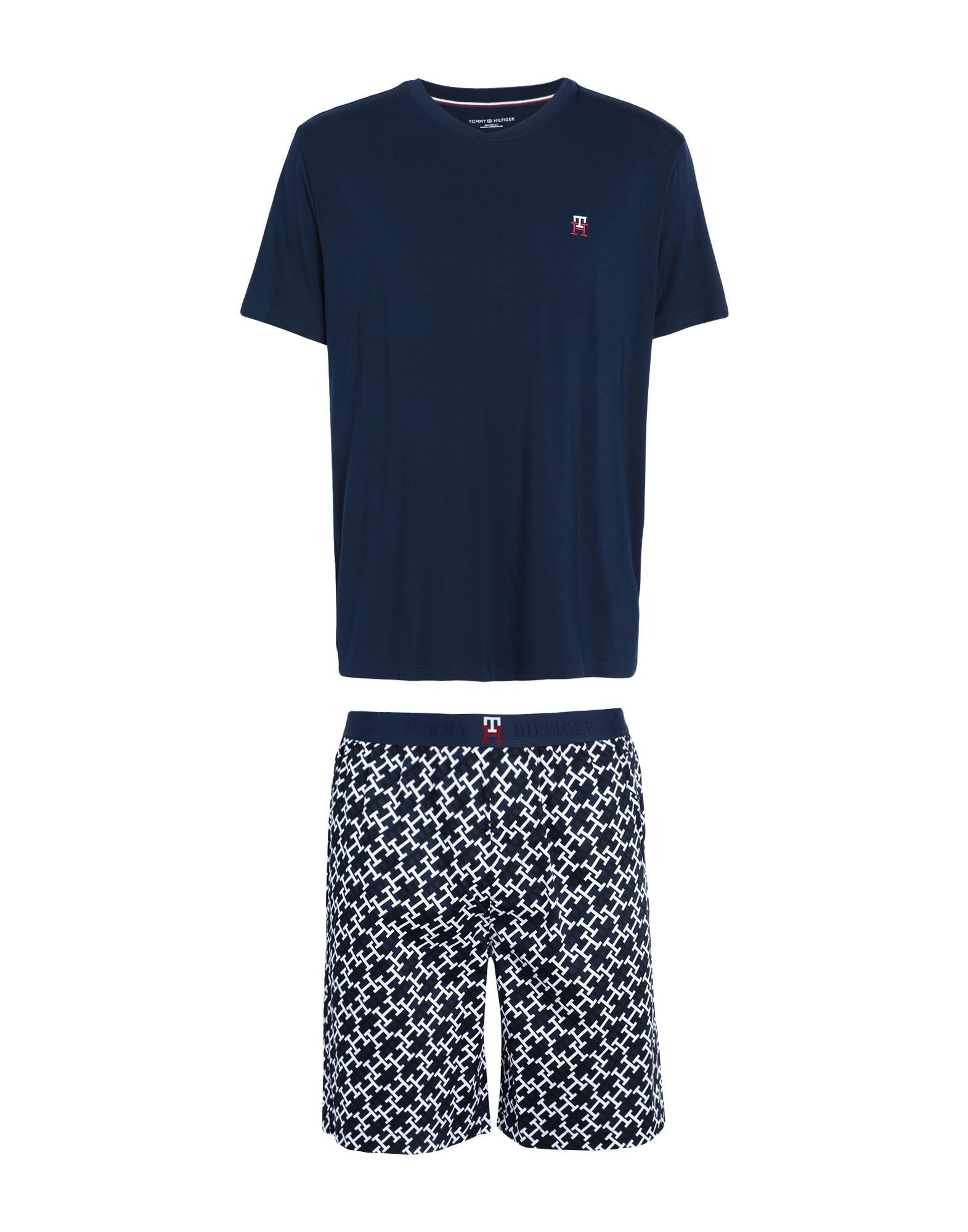 TOMMY HILFIGER Pyjama Herren Nachtblau von TOMMY HILFIGER