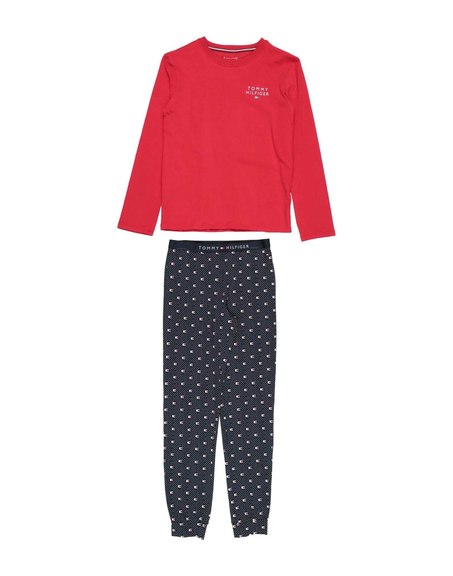 TOMMY HILFIGER Pyjama Kinder Tomatenrot von TOMMY HILFIGER