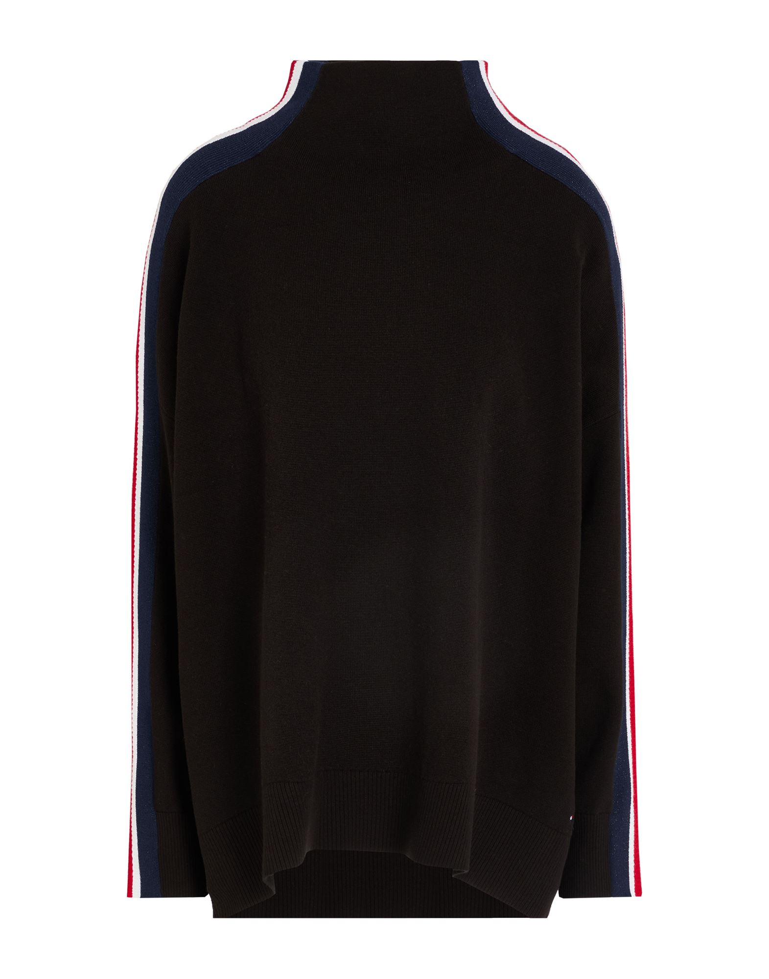 TOMMY HILFIGER Rollkragenpullover Damen Schwarz von TOMMY HILFIGER