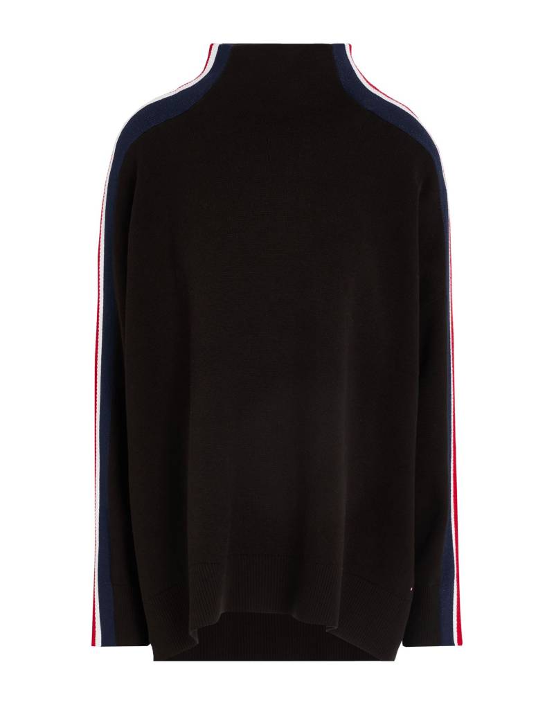 TOMMY HILFIGER Rollkragenpullover Damen Schwarz von TOMMY HILFIGER