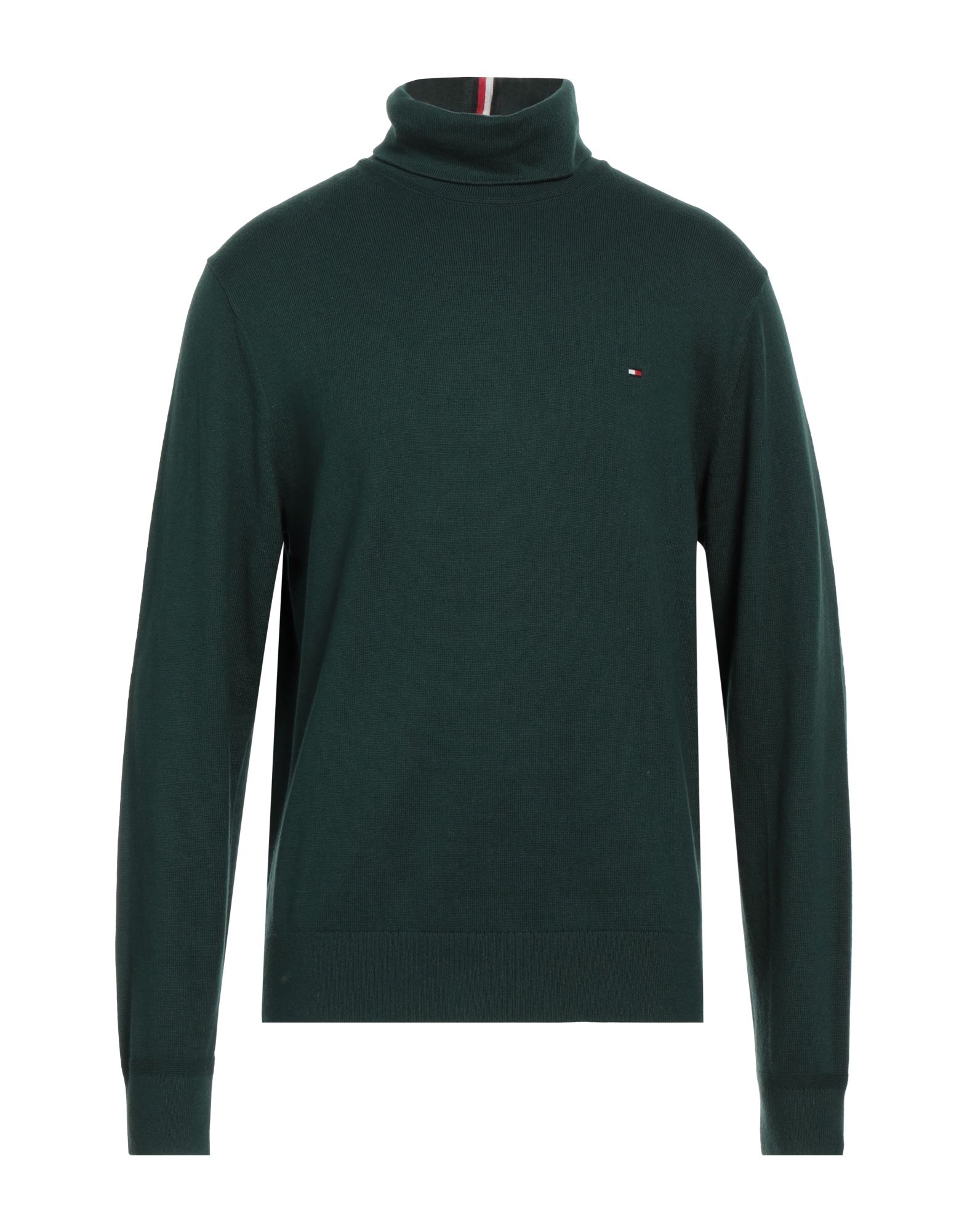 TOMMY HILFIGER Rollkragenpullover Herren Dunkelgrün von TOMMY HILFIGER