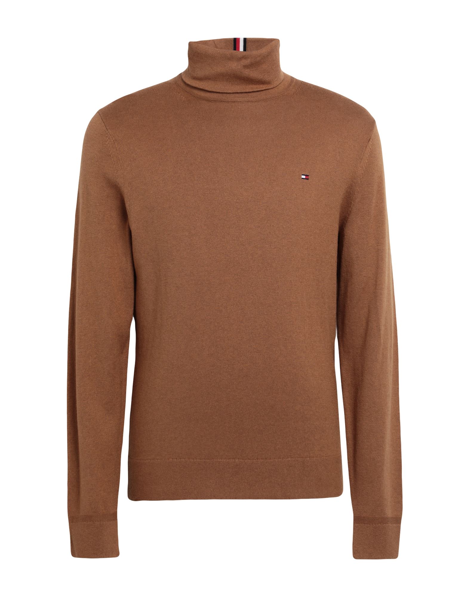 TOMMY HILFIGER Rollkragenpullover Herren Kamel von TOMMY HILFIGER