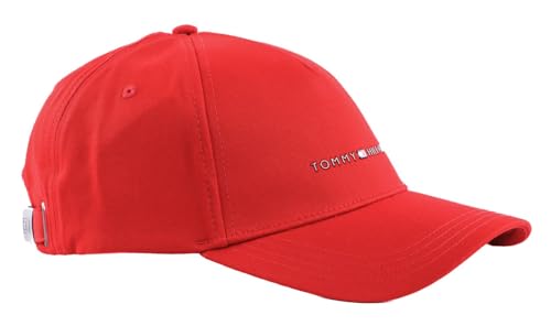 TOMMY HILFIGER SPWM TH Varsity 1985 Downtown Cap Deep Crimson von TOMMY HILFIGER