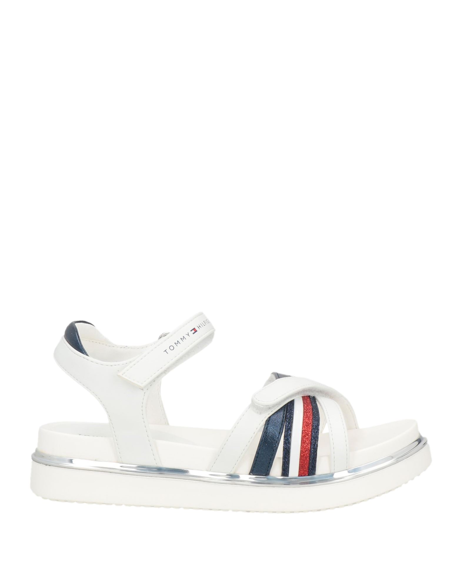 TOMMY HILFIGER Sandale Kinder Weiß von TOMMY HILFIGER