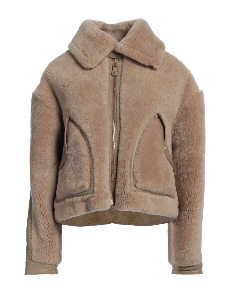 TOMMY HILFIGER Shearling- & Kunstfell Damen Sand von TOMMY HILFIGER