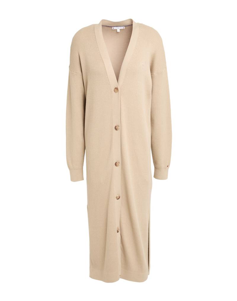 TOMMY HILFIGER Strickjacke Damen Beige von TOMMY HILFIGER