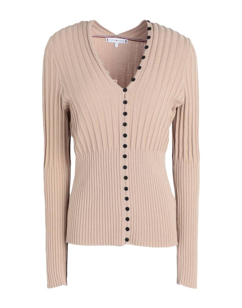 TOMMY HILFIGER Strickjacke Damen Sand von TOMMY HILFIGER