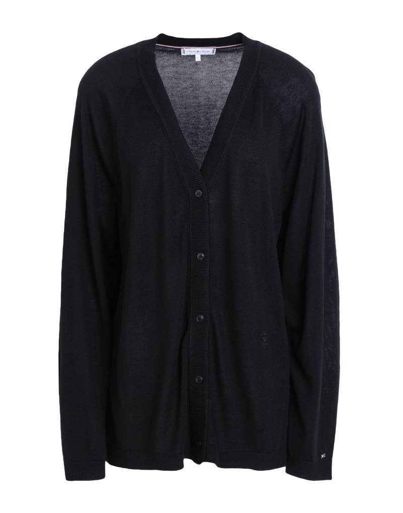 TOMMY HILFIGER Strickjacke Damen Schwarz von TOMMY HILFIGER