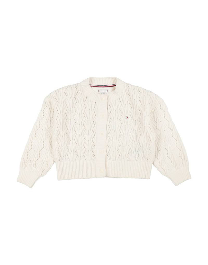 TOMMY HILFIGER Strickjacke Kinder Elfenbein von TOMMY HILFIGER