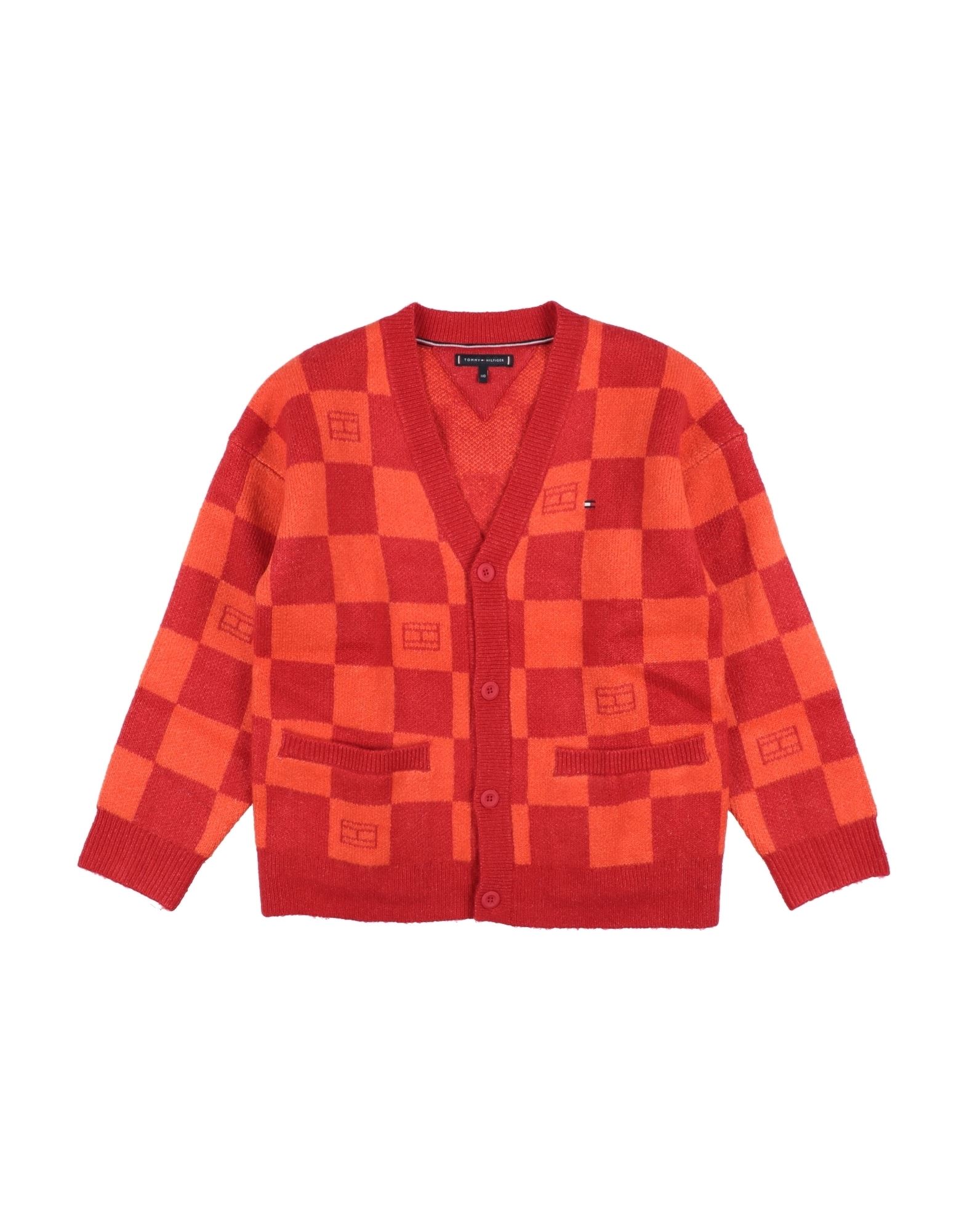 TOMMY HILFIGER Strickjacke Kinder Orange von TOMMY HILFIGER