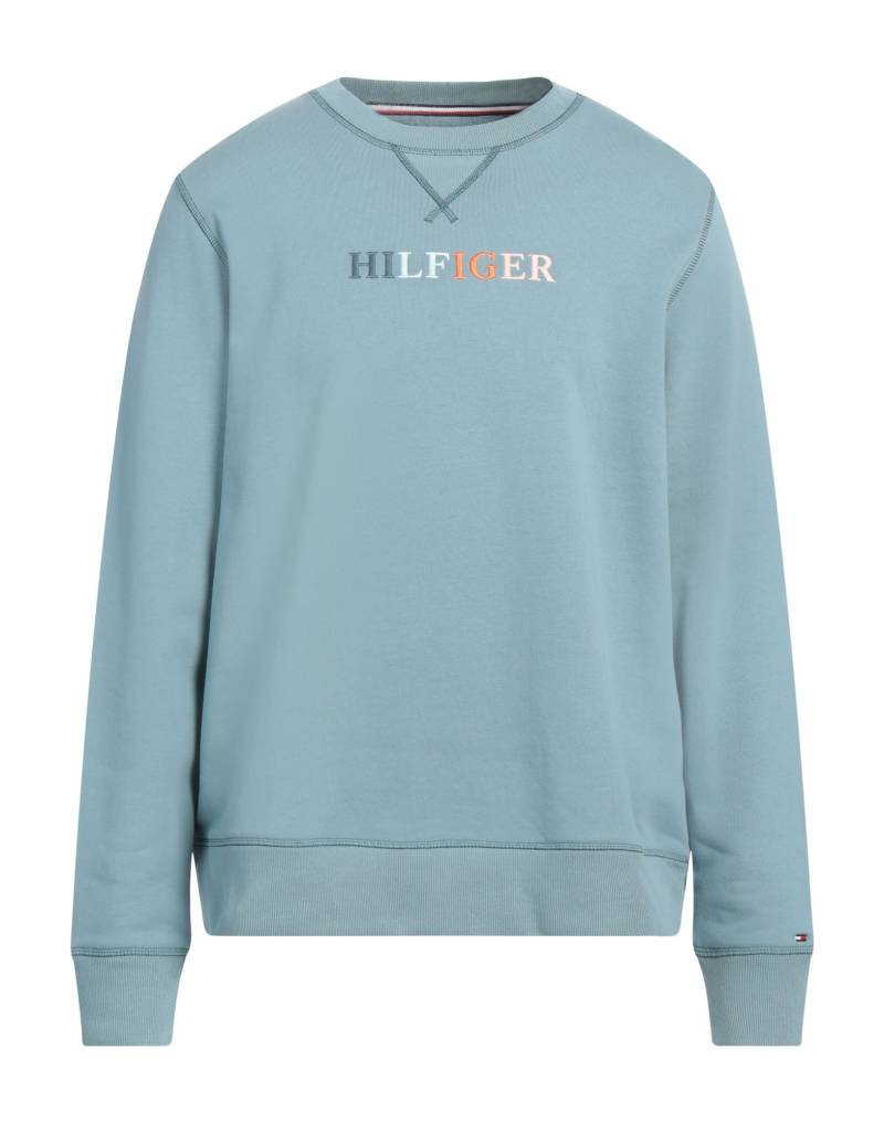 TOMMY HILFIGER Sweatshirt Herren Blaugrau von TOMMY HILFIGER