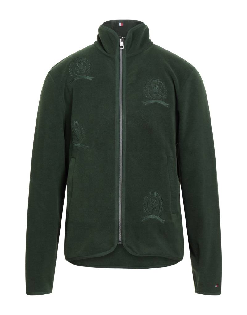 TOMMY HILFIGER Sweatshirt Herren Dunkelgrün von TOMMY HILFIGER
