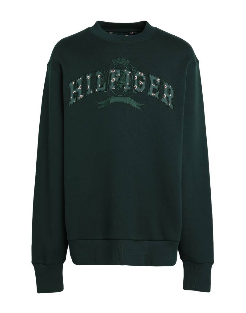 TOMMY HILFIGER Sweatshirt Herren Dunkelgrün von TOMMY HILFIGER