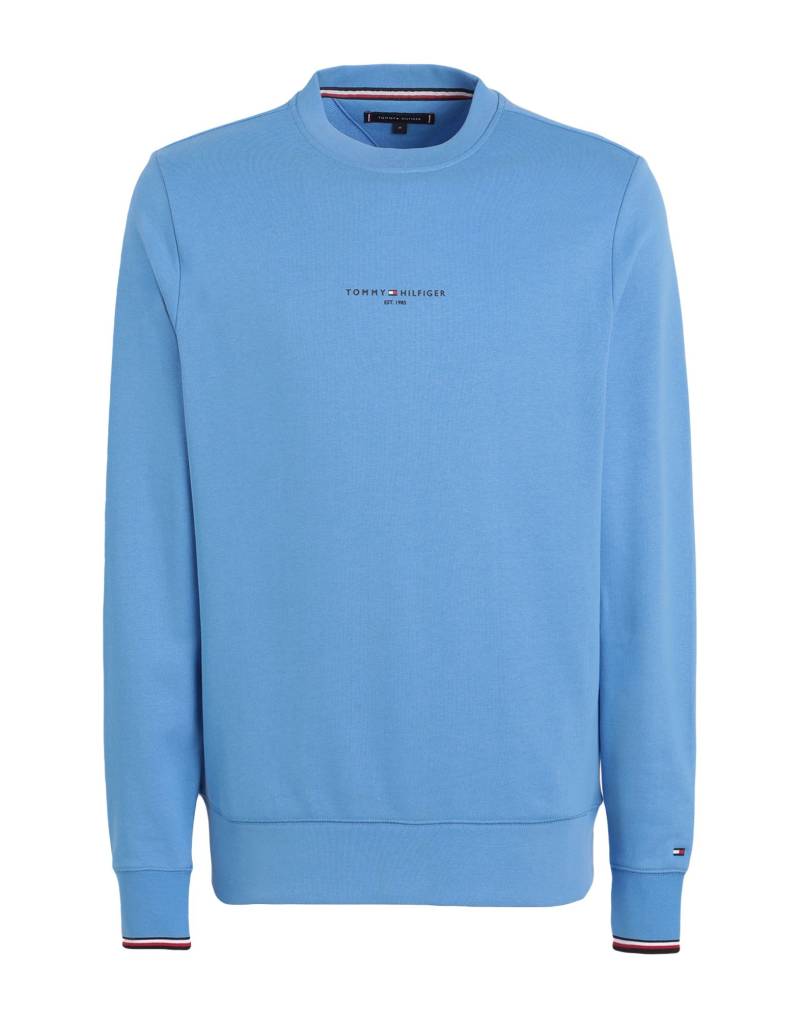 TOMMY HILFIGER Sweatshirt Herren Hellblau von TOMMY HILFIGER