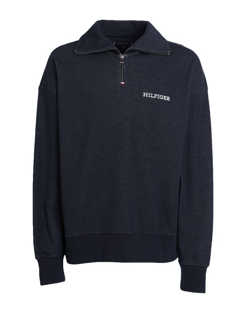 TOMMY HILFIGER Sweatshirt Herren Marineblau von TOMMY HILFIGER