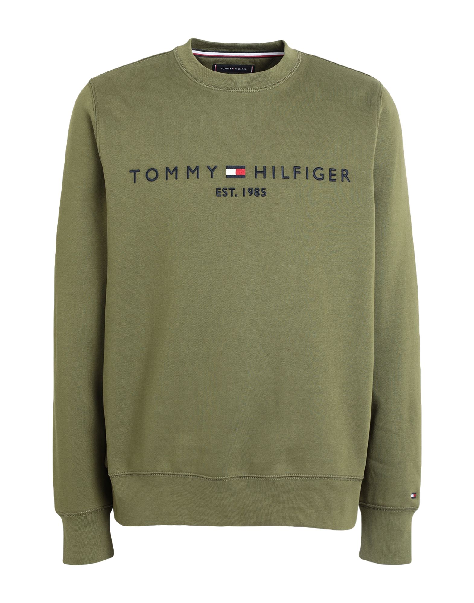 TOMMY HILFIGER Sweatshirt Herren Militärgrün von TOMMY HILFIGER