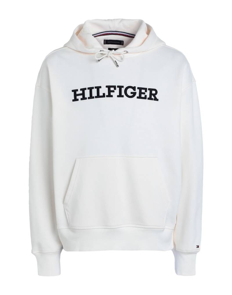 TOMMY HILFIGER Sweatshirt Herren Off white von TOMMY HILFIGER
