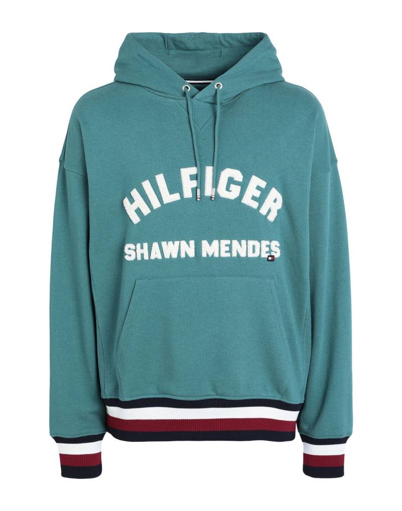 TOMMY HILFIGER Sweatshirt Herren Aquamarin von TOMMY HILFIGER