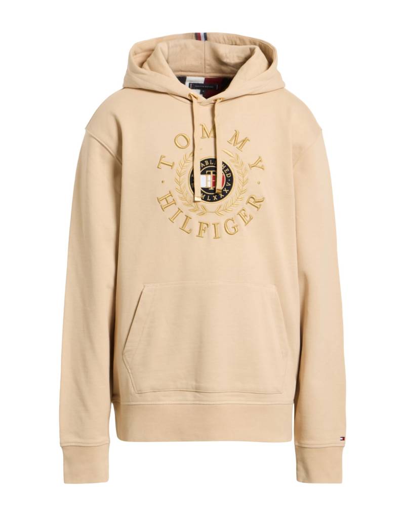 TOMMY HILFIGER Sweatshirt Herren Sand von TOMMY HILFIGER