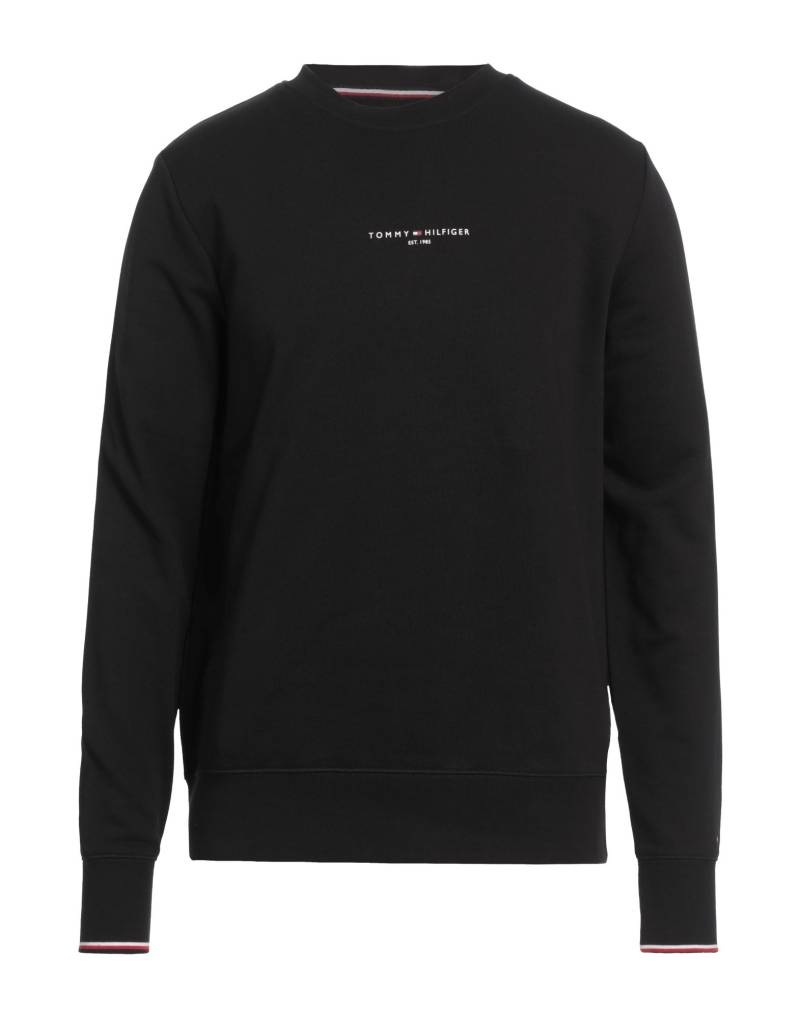 TOMMY HILFIGER Sweatshirt Herren Schwarz von TOMMY HILFIGER