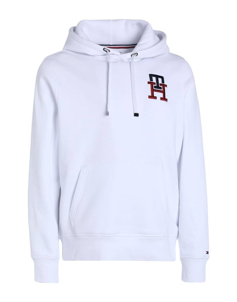 TOMMY HILFIGER Sweatshirt Herren Weiß von TOMMY HILFIGER