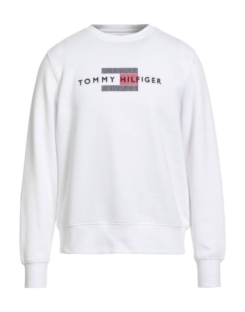 TOMMY HILFIGER Sweatshirt Herren Weiß von TOMMY HILFIGER