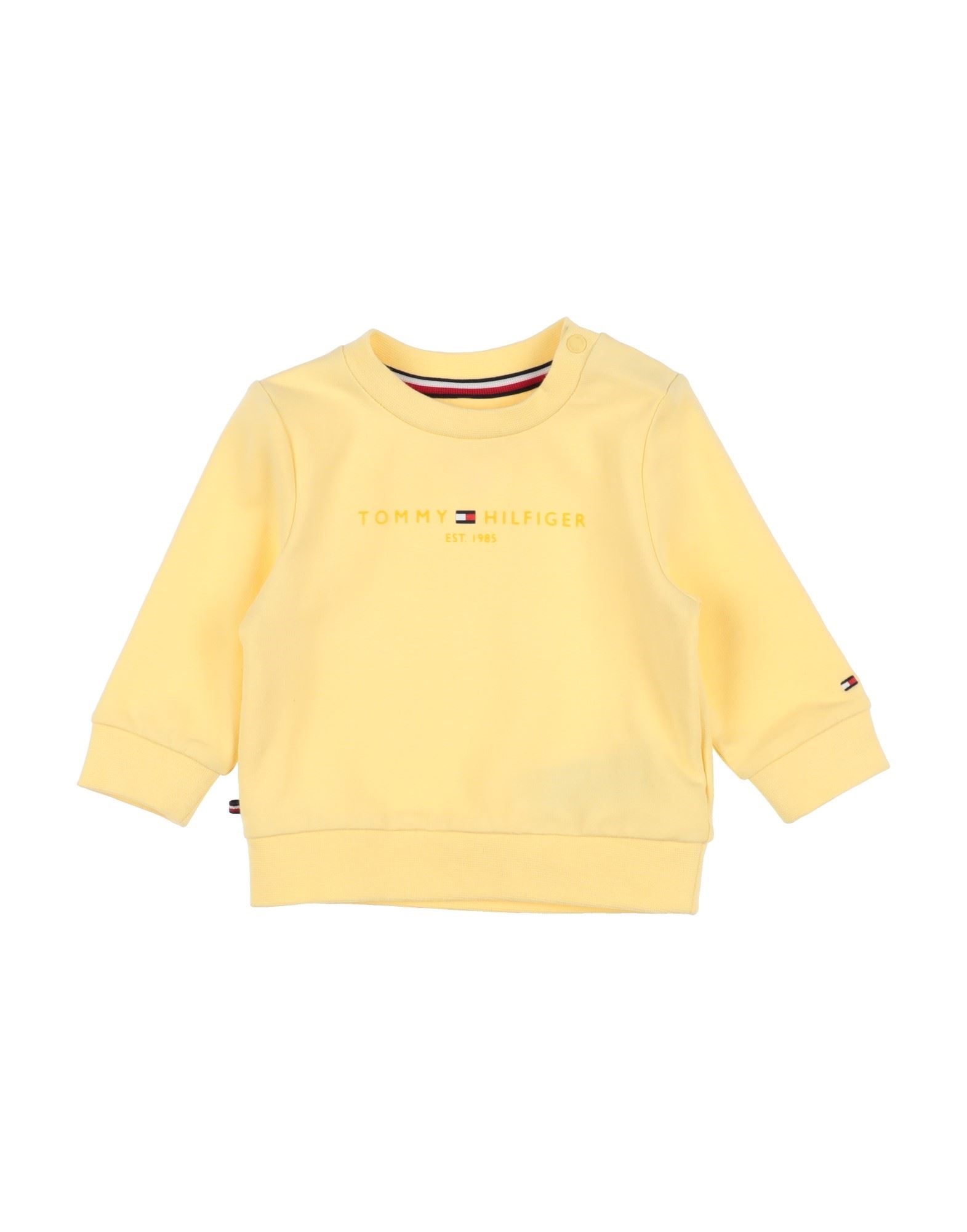 TOMMY HILFIGER Sweatshirt Kinder Hellgelb von TOMMY HILFIGER