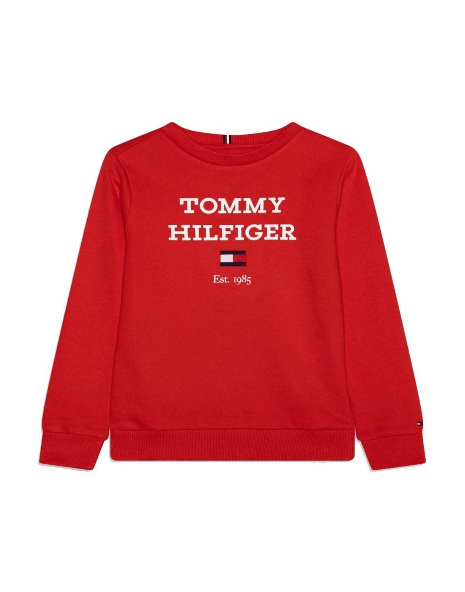 TOMMY HILFIGER Sweatshirt Kinder Rot von TOMMY HILFIGER