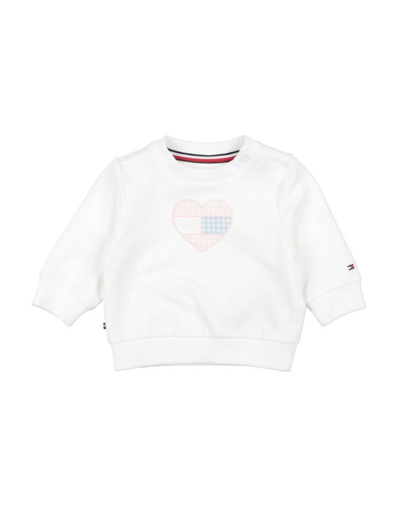 TOMMY HILFIGER Sweatshirt Kinder Weiß von TOMMY HILFIGER