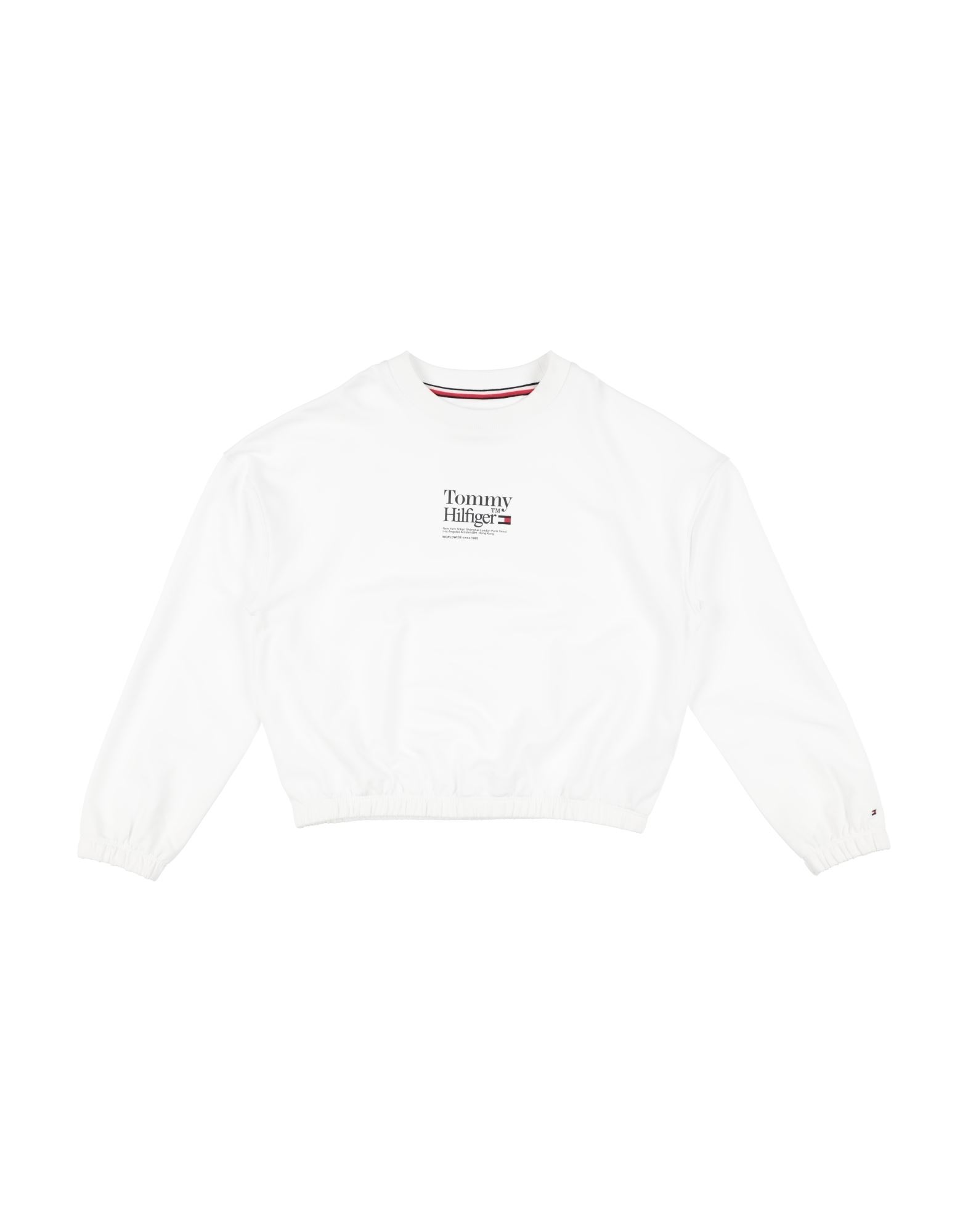 TOMMY HILFIGER Sweatshirt Kinder Weiß von TOMMY HILFIGER