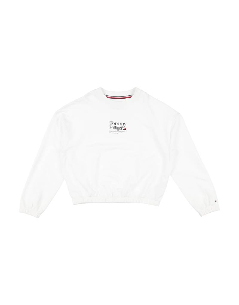 TOMMY HILFIGER Sweatshirt Kinder Weiß von TOMMY HILFIGER