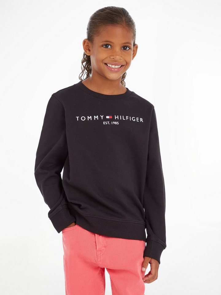 Tommy Hilfiger Sweatshirt ESSENTIAL SWEATSHIRT für Jungen und Mädchen von Tommy Hilfiger