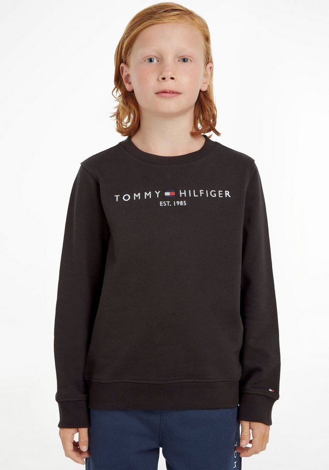 Tommy Hilfiger Sweatshirt ESSENTIAL SWEATSHIRT Kinder Kids Junior MiniMe,für Jungen und Mädchen von Tommy Hilfiger