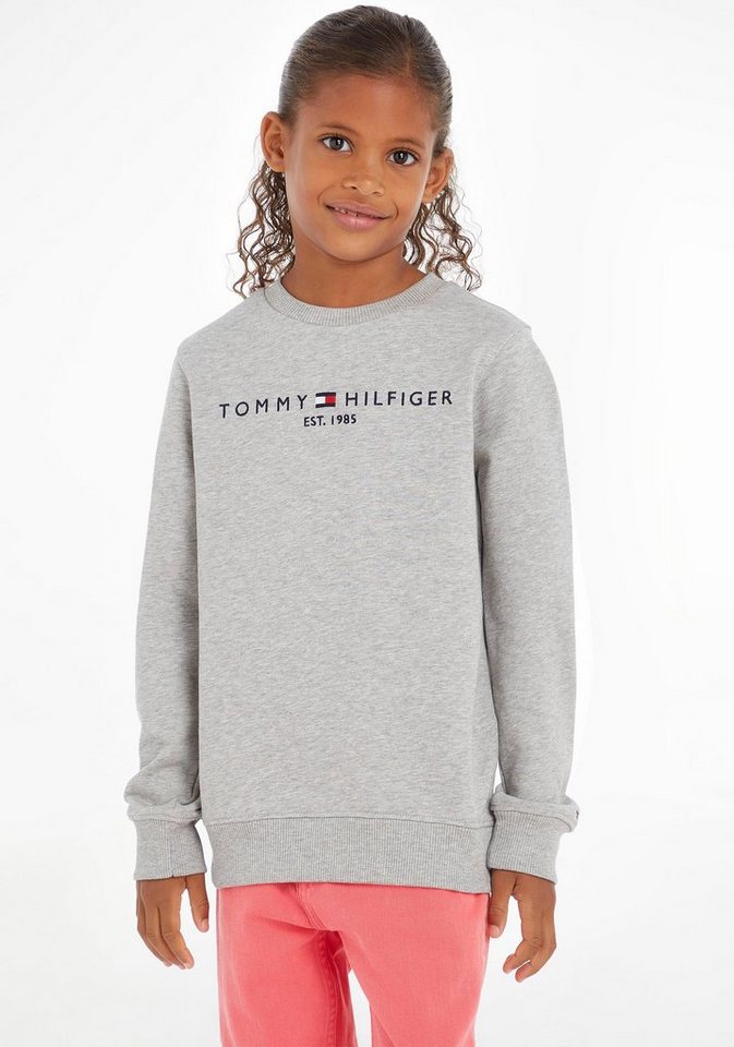 Tommy Hilfiger Sweatshirt ESSENTIAL SWEATSHIRT Kinder Kids Junior MiniMe,für Jungen und Mädchen von Tommy Hilfiger
