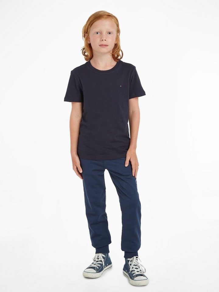 Tommy Hilfiger T-Shirt BOYS BASIC CN KNIT Kinder Kids Junior MiniMe,für Jungen von Tommy Hilfiger