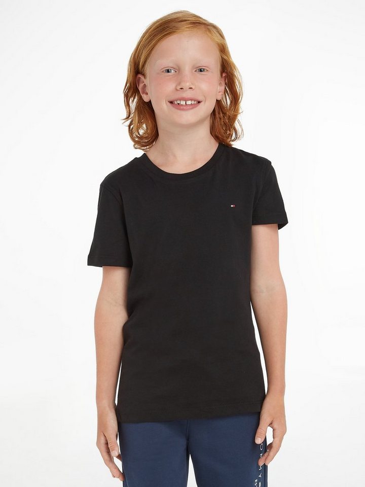 Tommy Hilfiger T-Shirt BOYS BASIC CN KNIT Kinder Kids Junior MiniMe,für Jungen von Tommy Hilfiger