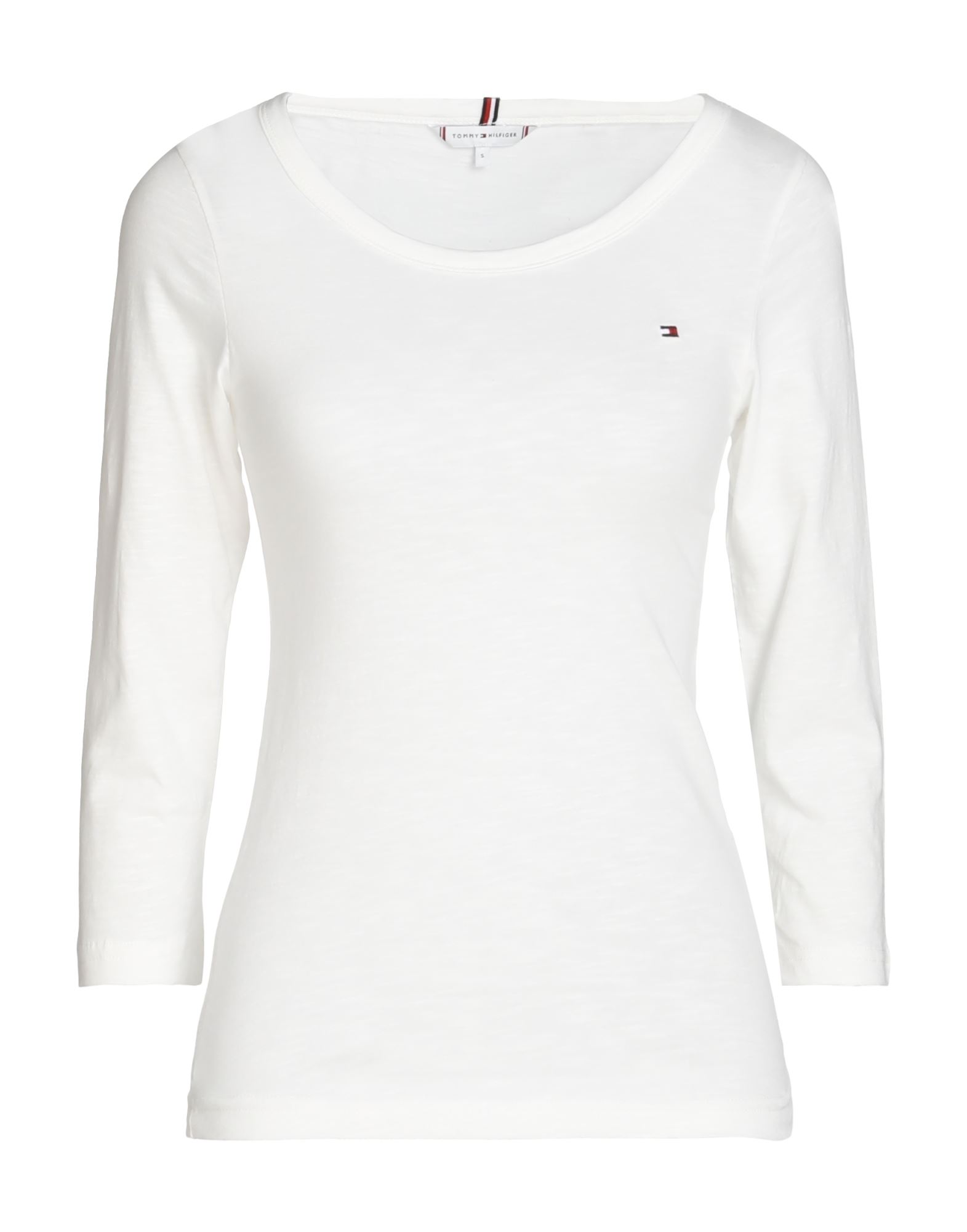 TOMMY HILFIGER T-shirts Damen Weiß TOMMY HILFIGER T-shirts Damen Weiß von TOMMY HILFIGER