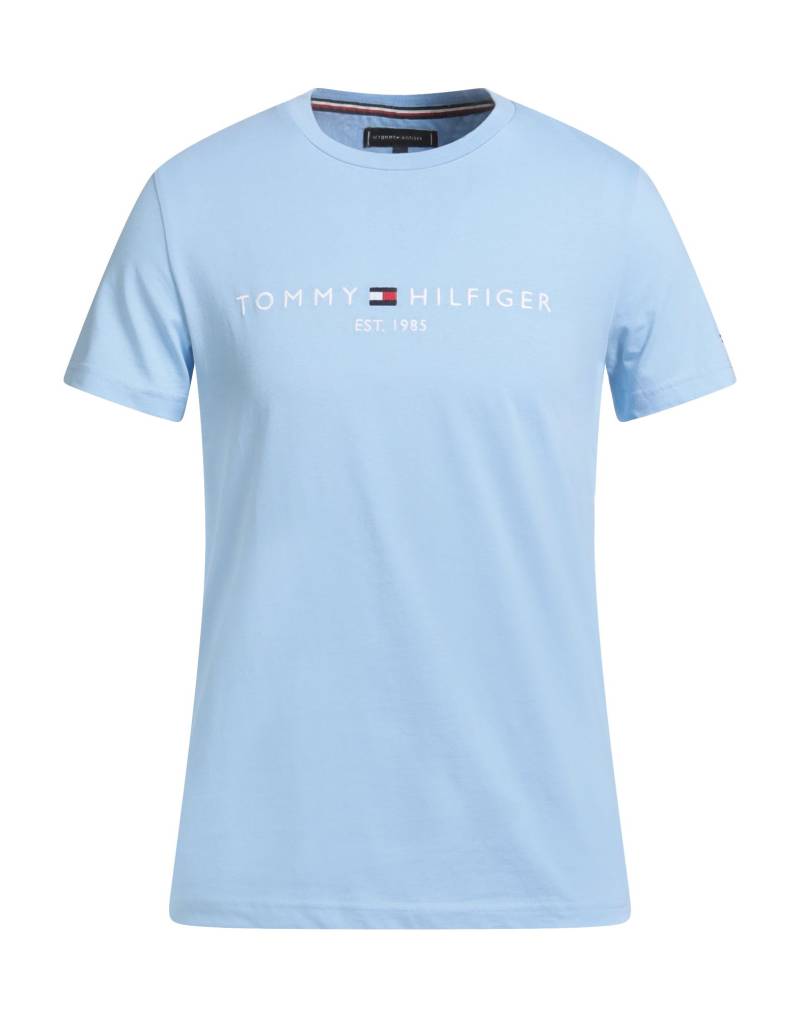 TOMMY HILFIGER T-shirts Herren Hellblau TOMMY HILFIGER T-shirts Herren Hellblau von TOMMY HILFIGER