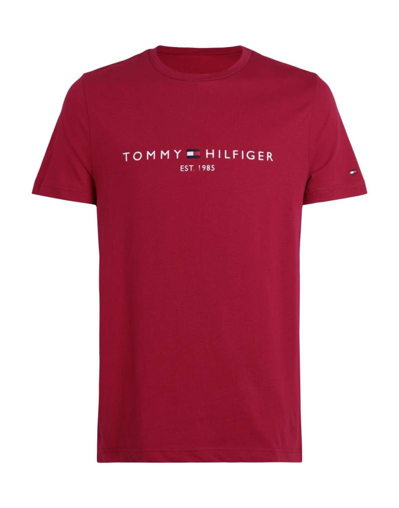 TOMMY HILFIGER T-shirts Herren Purpur TOMMY HILFIGER T-shirts Herren Purpur von TOMMY HILFIGER